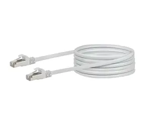 Schwaiger biały / Kabel sieciowy / Cat6 / S/FTP / RJ-45 / 20 m