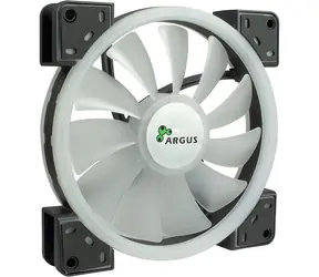 Inter-tech Argus RS-141 RGB / Wentylator / 140 x 140 x 25 mm / 1200 obr./min / 22 dB / RGB