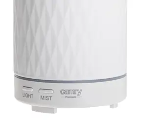 Camry CR 7970 biały / Dyfuzor zapachowy 3w1 / Zbiornik 100 ml / do 25 m2 / lampka nocna