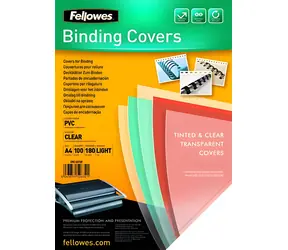 Fellowes A4 180 mic transparentna / Koperta do oprawy / 100 szt.