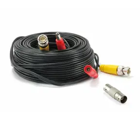 LevelOne CAS-5018 czarny / Kabel zasilający i wideo / BNC - BNC + DC / 18 m