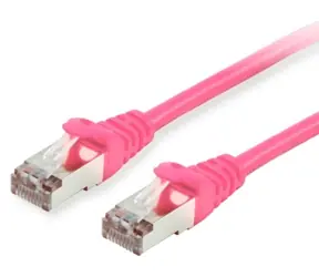 Equip CAT6 S/FTP 40m różowy / Kabel krosowy / RJ45-RJ45 / LSZH / PoE