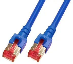 EFB Cat6 S/FTP niebieski / Kabel krosowy / RJ-45 / 2 m / LSZH