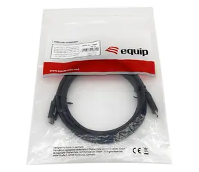 Equip czarny / Kabel USB-C -> USB-C / USB 3.2 Gen 1 / PD 60W / 2 m