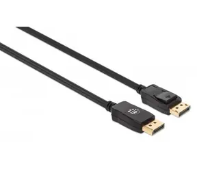 Manhattan DisplayPort 1.4 czarny / kabel DisplayPort / 2 m / 8K 60Hz / do 240 Hz