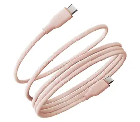 Energea Helix 60 różowy / Kabel ładujący / Magnetyczny / USB-C / USB-C / 60 W / 1,5 m