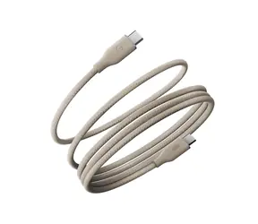 Energea Helix 60 Natural Titanium / Magnetyczny kabel do szybkiego ładowania / USB-C do USB-C / 60 W / 1,5 m