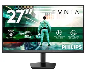 27" Philips 27M2N3500PF/00 czarny / Monitor / Szybki IPS / QHD / 260 Hz / HDR10 / HDMI+DP / VESA