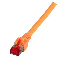 Kabel krosowy EFB Cat6 S/FTP czerwony, 0,5 m / Kabel krosowy / RJ-45