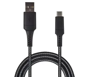 2GO 795822 Xtreme black / Kabel do transmisji danych / USB-B - USB-C / 1 m