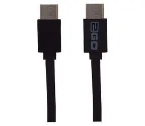 2GO USB-C - USB-C 1 m czarny / Kabel do transmisji danych / USB 3.2 Gen 1