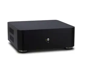 Inter-tech A60 czarny / Obudowa / Mini Tower / ITX / Zasilacz 60 W / 2x 2,5"