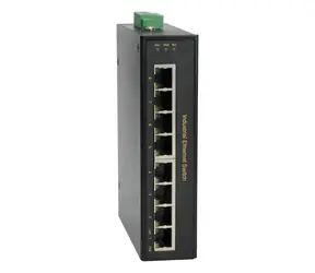 Przełącznik przemysłowy LevelOne IP30 12x FE PoE+ / Przełącznik / Szyna DIN / Obudowa metalowa / Od -40 do 75 °C / 126 W PoE