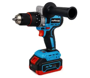 Extralink Powerlink PWL-06 / Wiertarko-wkrętarka udarowa akumulatorowa / 20 V / 2 x 4,0 Ah / uchwyt 13 mm / 1850 obr./min