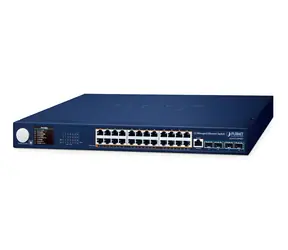 Planet GS-6311-24P / Przełącznik / L3 / 24x GbE PoE+ / 4X SFP+ / Wyświetlacz LCD