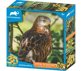 Prime Puzzle 3D Animal Planet: Czerwony latawiec / 150 elementów / efekt 3D