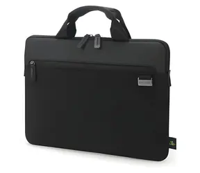 Dicota Sleeve PLUS FIVE 13" czarny / Etui na laptopa z uchwytem / Neopren