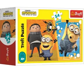 Puzzle Trefl Minionki: Gotowi na wszystko / 54 elementy / 20 x 13 cm