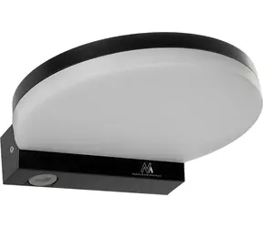 Maclean MCE346B czarny / Lampa zewnętrzna LED / 15W