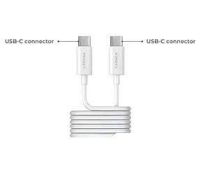 2-Power USB-C 100 W / Kabel danych / USB-C do USB-C / 5 A / 2 m