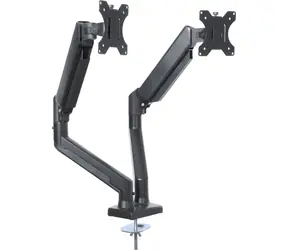 Art UM-116 / Uchwyt biurkowy do 2 monitorów / 13"-27"
