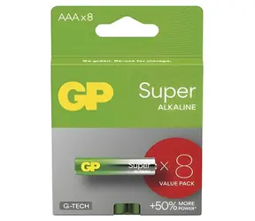 Bateria superalkaliczna GP AAA / LR03 / 8 szt.