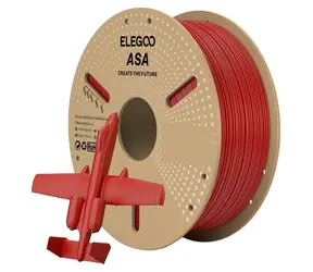 ELEGOO ASA 1,75 mm czerwony / Filament do druku / 1 kg