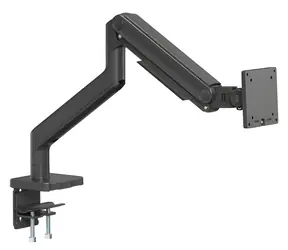 Digitus czarny / Uchwyt na pojedynczy monitor / do 49" / nośność 20 kg / sprężyna mechaniczna / VESA 75x75, 100x100
