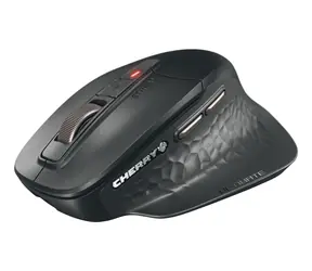 Mysz Cherry Stream ERGO Wireless Ultimate czarna / Ergonomiczna / Bluetooth 5.2 / 2.4GHz / 4000 DPI / akumulatorowa