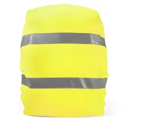 Dicota Rain Cover HI-VIS 38 l żółty / pokrowiec przeciwdeszczowy na plecak / odblaskowy / wodoodporny