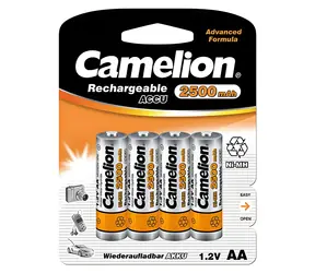 Camelion AA (R06) 2500 mAh / Akumulator / Ni-MH / 4 szt.