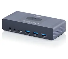 Digitus DS-12856 / przełącznik KVM / 2 porty / HDMI / USB / 4K 60Hz / linia podstawowa
