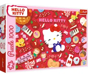 Puzzle Trefl Hello Kitty / 1000 elementów / 68,3 x 48 cm / Dziecięce