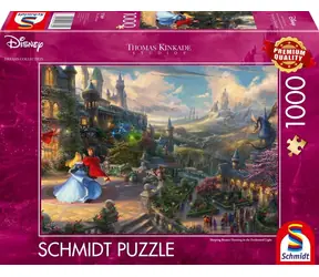 Puzzle Schmidt Śpiąca Królewna: Taniec w Magicznym Świetle / 1000 elementów / od 12 lat
