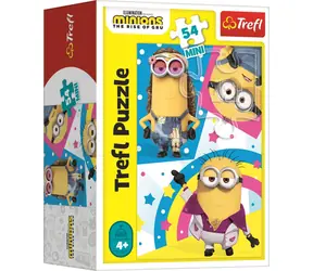 Puzzle Trefl Minionki: Impreza / 54 elementy / 13 x 20 cm