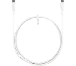 Goobay biały / kabel USB-C / silikonowy / 1,5 m