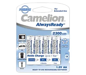 Camelion AlwaysReady / Akumulator / AA / Ni-MH / 2300 mAh / 4 szt.
