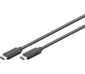 Goobay 66509 USB-C czarny / Kabel / USB-C - USB-C / 3 m / Gen 1