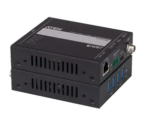 Aten UCE33100 / przedłużacz USB / Cat 6A / 4X USB 3.2 Gen1 / 100 m