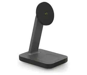 Mophie Snap+ czarny / Podstawka ładująca bezprzewodowo / MagSafe / 15 W / szybkie ładowanie
