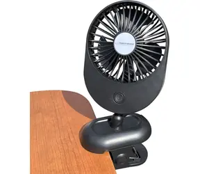Esperanza EHF103K czarny / Wentylator biurkowy / USB / średnica 9 cm / 2 W / 52 dB
