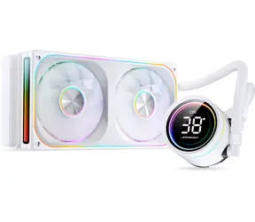 Jonsbo TH-240 biały / chłodzenie wodne procesora AIO / ARGB / wyświetlacz LCD / 240 mm
