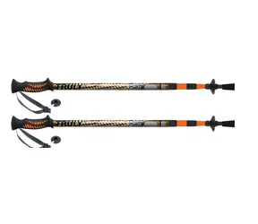 Kije trekkingowe RULYT PAMIR żółte / 3 sztuki / para / 65/110-135 cm
