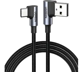 Ugreen UGR1467 czarny / Kabel / USB-A - USB-C / 3 m