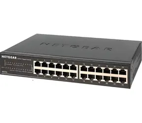 Netgear GS324 / Przełącznik / 24x Gigabit LAN / Niezarządzany / Obudowa metalowa