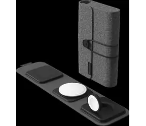 ZAGG Mophie 3w1 czarny / Ładowarka podróżna / MagSafe / USB-C / 30W / do iPhone'a, zegarka, AirPods
