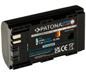 Patona LP-EL / Bateria do Canon Speedlite EL-1 / 2600 mAh / Li- ION / Platinum