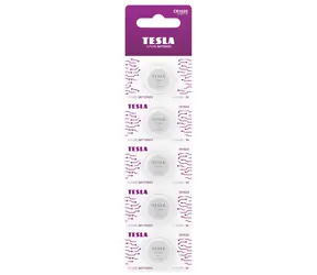 TESLA CR1620 / Bateria litowa guzikowa / 5 szt. / blister