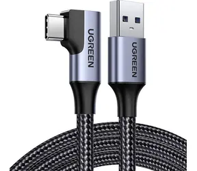 Ugreen czarny / kabel USB-A - USB-C / 1 m / 5 Gbit/s