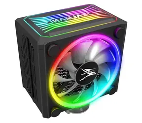 Zalman CNPS16X czarny / Chłodnica procesora / Wentylator RGB 120 mm / 4X heatpipe / PWM / wysokość 165 mm